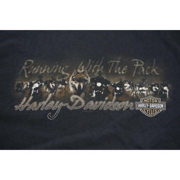 Harley Davidson Motorcycle Black Racing With The P - Picture 2 of 7